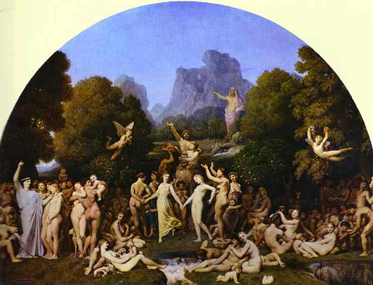 Jean+Auguste+Dominique+Ingres+-+The+Golden+Age+