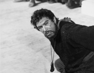 Fotograma de Anthony Quinn en Barrabás