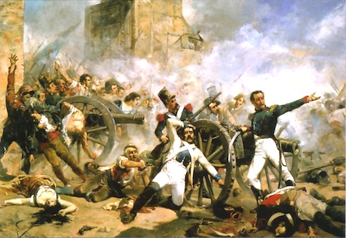 Defensa del Parque de Artillería de Monteleón, Sorolla