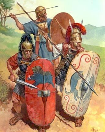 Soldados romanos